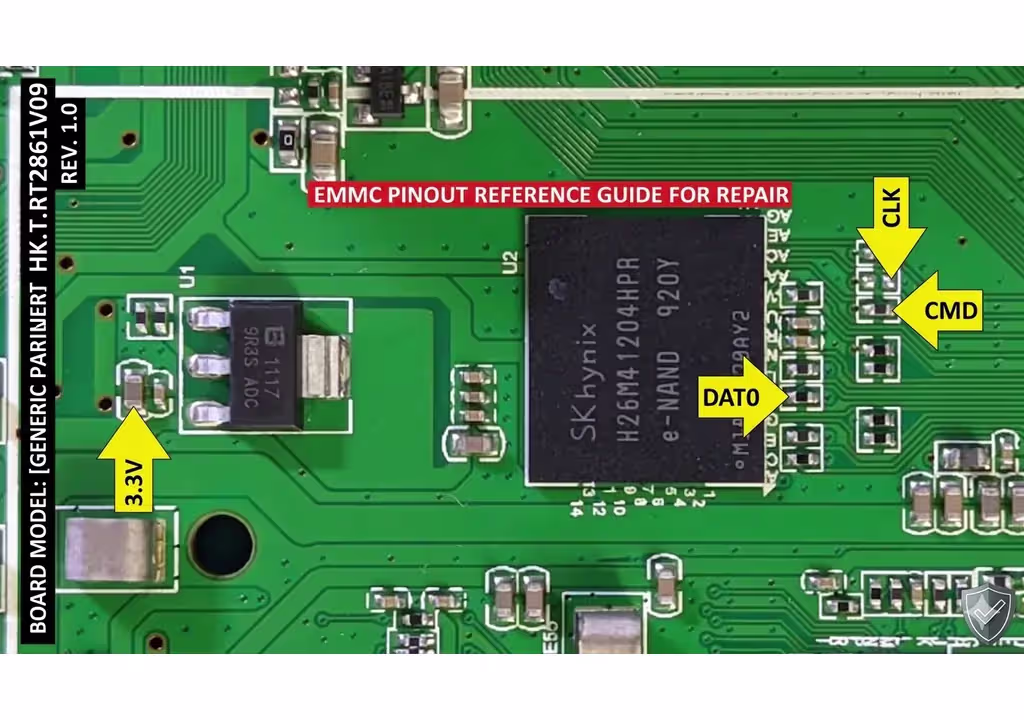 KIVI HK.T.RT2861V09 ISP Pinout