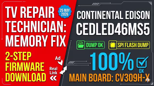 CV309H-X firmware dump for Continental Edison CEDLED46MS5