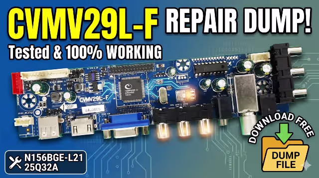 CVMV29L-F Firmware dump for Dexp H16B3000 tv
