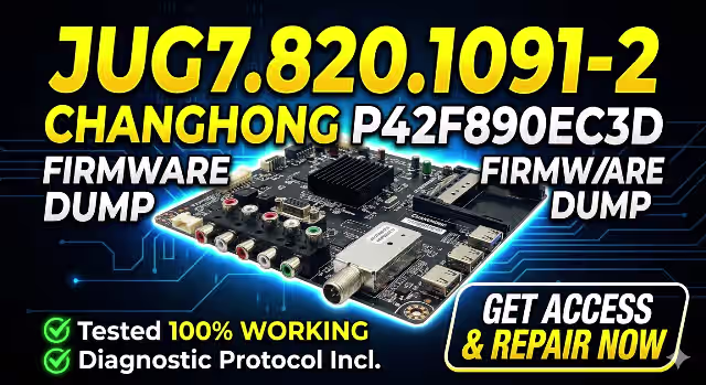 JUG7.820.1091-2 Firmware Dump - CHANGHONG P42F890EC3D Repair