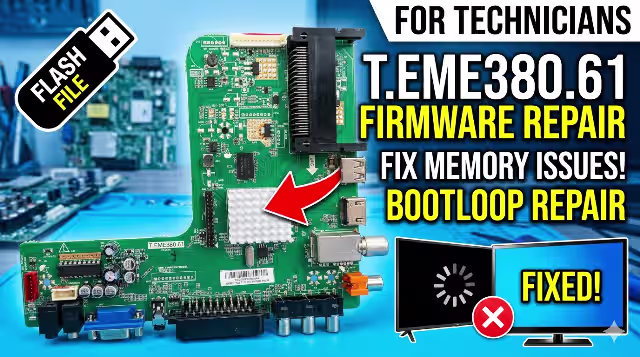 T.EME380.61 Firmware for GRANDIN LHD22CA0-led22ta0be USB flash update.