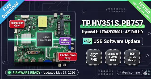 TP.HV351S.PB757 Firmware dump for Hyundai H-LED42FS5001