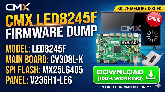 CV308L-K firmware dump for CMX LED8245F tv
