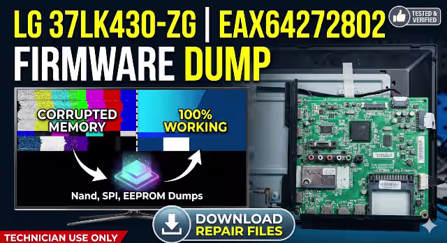 EAX64272802 firmware dump for LG 37LK430-ZG