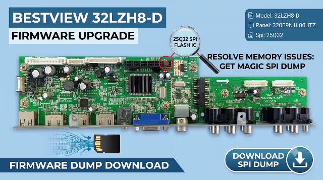 SINHO-090-V594C0-00 firmware dump for BESTVIEW 32LZH8-D. fix it now! SINHO-090-V594C0-00 firmware dump for BESTVIEW 32LZH8-D