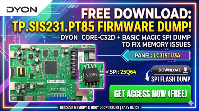 Tp.sis231.pt85 firmware dump for Dyon Core-C32D+Basic. fix it now! tp.sis231.pt85 firmware dump for Dyon Core-C32D + Basic